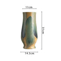 Axyaa Zen Style Ceramic Vase for Hydroponic New Chinese Flower Arrangement