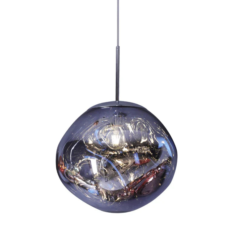 Axyaa LED Pendant Lava Lamp: Modern PVC Lighting for Home Decor & Kitchen Fixtures