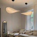 Axyaa Silk Wabi Sabi Pendant Lamp: Nordic Chandelier for Home Decor Lighting