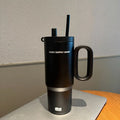 Axyaa Stainless Steel Insulated Tea Separation Water Bottle with Straw