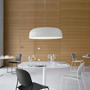 Axyaa Glossy Nordic Aluminum Pendant Light for Dining Room Decor