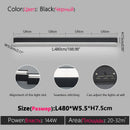 Axyaa Modern LED Ceiling Lamp with Clip Splicing and Three Color Light