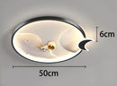 Axyaa Intelligent LED Living Room Ceiling Light for Modern Bedroom Décor