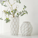 Axyaa 3D Printed Ceramic Vase Plant Pot Decoration Ornaments Flower Arrangement