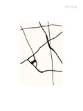 Axyaa Plush Black White Lines Carpet: Modern Luxury Room Decor Rug