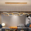 Axyaa LED Pendant Chandeliers for Modern Home Decor and Indoor Lighting