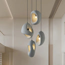 Axyaa Modern Stair Chandelier Pendant Light - LED Ceiling Lamp for Living Room
