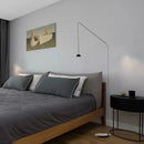 Axyaa Nordic Iron Sofa Side LED Floor Lamp for Home Dining Room Decor