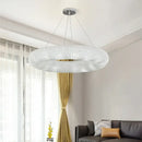 Axyaa Crystal Luxury Loft Pendant Light Fixture for Living Room Décor