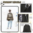 Axyaa Boys School Backpacks: 3PCS Elementary Student Aesthetic Backpacks, Ages 8-10, Kids