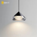 Axyaa Acrylic Pendant Lamp: Minimalist Bedside and Bar Counter Lighting