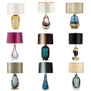 Axyaa Nordic Glaze Table Lamp LED Light Living Room Bedroom Study Hotel