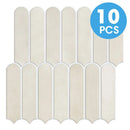 Axyaa PVC Fish Scale 3D Peel and Stick Wall Panels - Waterproof Living Room Decor