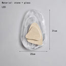 Axyaa Stone Wall Lamp LED Light for Home Decor in Bedroom, Kitchen, Stairs