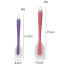 Axyaa Silicone Cake Scraper, Non-Stick Kitchen Pastry Spatula - Baking Tool