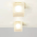 Axyaa Glass Square Wall Lamp | Nordic Light Luxury | Modern Home Decor Lighting