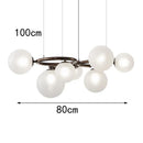 Axyaa LED Chandeliers: Modern Hanging Lights for Living Room and Dining Room