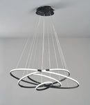 Axyaa Modern LED Pendant Light in Black/Grey/Gold for Indoor Spaces