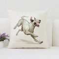 Bull Terrier Art Anime Pillow Cover 40x40 Axyaa Home Decor Throw Pillow