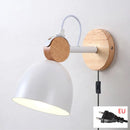 Axyaa Wooden E27 Wall Lamp Sconce for Indoor Home Decoration