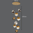 Axyaa Modern Pendant Chandelier for Dining Room and Living Room Lighting