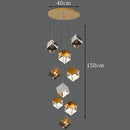 Axyaa Modern LED Chandeliers for Dining Room Pendant Lights Ceiling Lamp