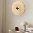 Axya Orange Glass Wall Lamp: Indoor Dimmable LED for Living Room, Bedroom, Study Room