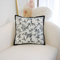 Axyaa Velvet Pillowcase: Chinese Ancient Style Retro Sofa Decor Cushion Cover