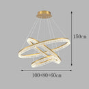 Axyaa Modern LED Pendant Light Chandeliers for Living Room and Dining Room