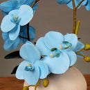 Ceramic Butterfly Orchid Vase for Home Decor Axyaa Orchid Collection