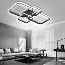 Axyaa Square LED Ceiling Light with 4 Heads for Living Room, Study & Home Decor