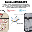 Axyaa Minnie Mouse Insulated Lunch Bag for Girls - Cute School Picnic Food Storage
