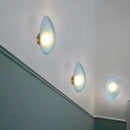 Axyaa LED Wall Lamp: Wabi Sabi Style Minimalist Bedroom Lighting