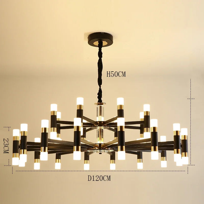 Axyaa Modern Minimalist Light Luxury Pendant Lamp Elegant Italian Restaurant Lighting