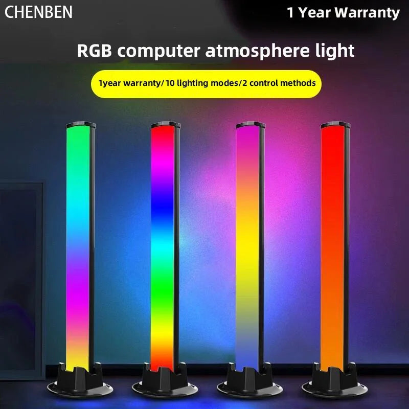 Axyaa Smart LED Gaming Light Bar with Bluetooth Color Modes