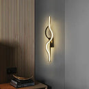 Axyaa Nordic Long Wall Lamp for Bedroom Living Room, Minimalist Modern Design