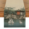 Axyaa Farmhouse Table Runner for Wedding Party Decor