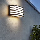 Axyaa Modern Stripe Entrance Wall Lamp for Outdoor Staircase, Balcony, Garden, Terrace