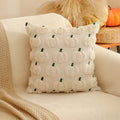 Axyaa Halloween Pumpkin Pillow Cover, 18x18 Inch Orange Cushion Case for Fall Home Decor