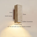 Axyaa Vintage LED Wall Lights for Living Room, Bathroom, Bedroom - Columnar Stone Design