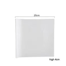 Axyaa White Ceramic Steak Plate - Molecular Cuisine Tableware