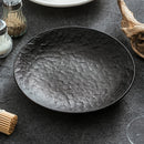 Axyaa Matte Ceramic Stone Pattern Serving Plate Dish Kitchen Tableware