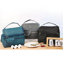 Axyaa Double Lunch Pack Insulated Bag - Large Capacity for Children's Picnic or Camping