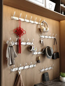Axyaa Space Aluminum Wall Clothes Hook, Non-Perforated Bathroom & Bedroom Storage