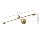 Elegant Axyaa Copper Jade LED Wall Light for Home Decor and Vanity Lighting