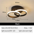 Axyaa Acrylic Ceiling Light Modern Chandelier for Home Decor