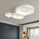 Axyaa Nordic LED Ceiling Lamp with Remote Control for Modern Home Lighting