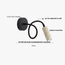 Axyaa Yellow Cave Stone LED Wall Lamp: Angle Adjustable Wall Light Fixtures