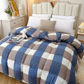 Cartoon Print Warm Winter Quilt: Single-Queen Size, Fluffy & Machine Washable by Axyaa.