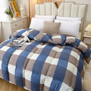 Cartoon Print Warm Winter Quilt: Single-Queen Size, Fluffy & Machine Washable by Axyaa.